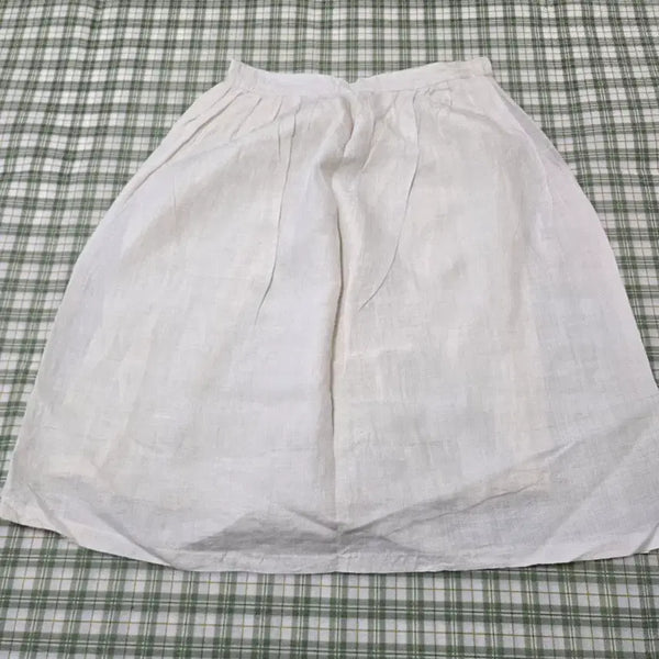 [BUNJANG] Rayon Lined Skirt / 43ㅡ모시 인견  안감 스커트ㅡ허리ㅡ32