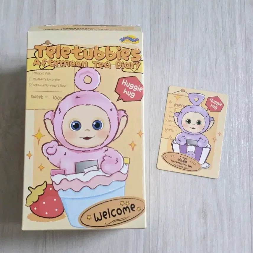 [BUNJANG] Pop Mart Teletubbies New Series Tinky Winky Plush / 팝마트 텔레토비 인형 신상 시리즈 보라돌이 양도합니다