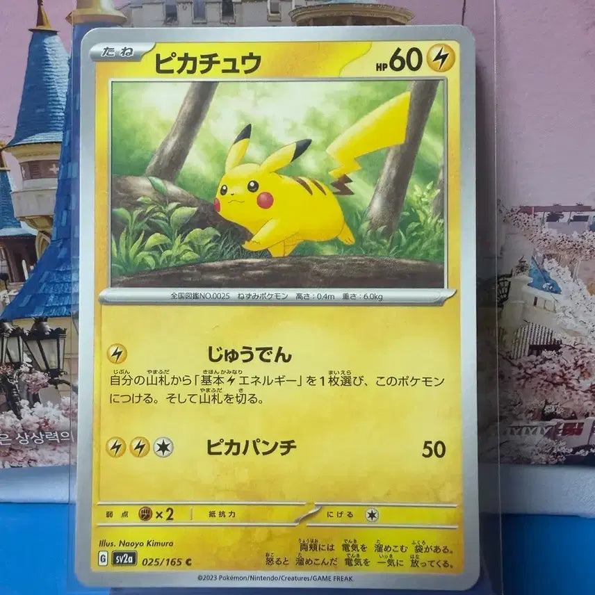 [BUNJANG] Japanese Pokemon Card Pikachu - Grade A / 일판 포켓몬카드 피카츄 A-급