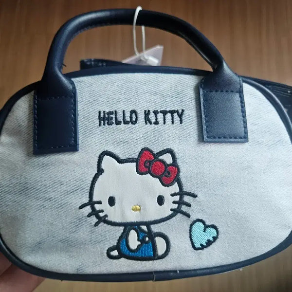 [BUNJANG] Hello Kitty Canvas Crossbody Bag / 키티 크로스백