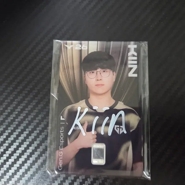 [BUNJANG] Korea Minting Corporation LCK Silver Kiin Card (Signed) / 조폐공사 lck26 lck실버 기인카드(싸인)