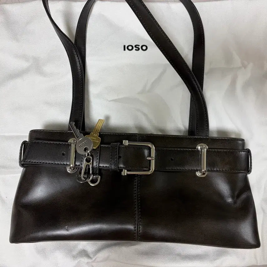[BUNJANG] IOSO Leather Shoulder Bag BROCLE MINI / IOSO 가죽 숄더백 SHOULDER BROCLE MINI