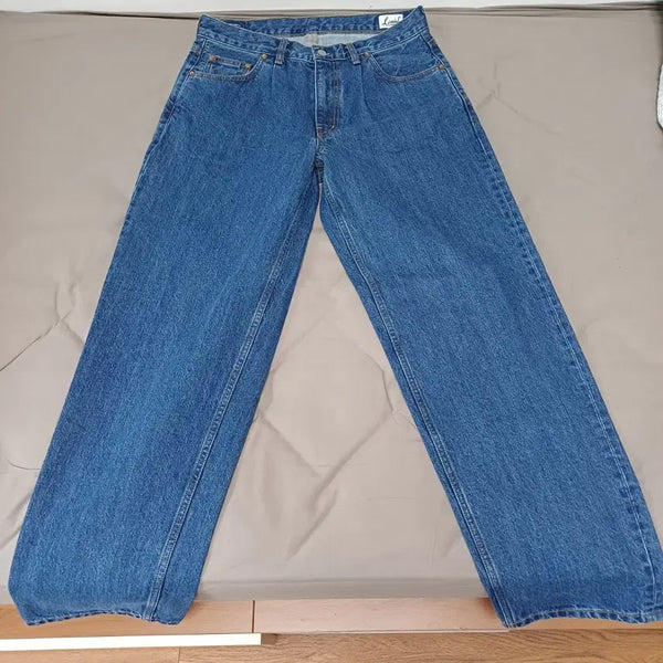 [BUNJANG] DEMIL 023 Californian Wide Denim Pants (Size 32) / 데밀 023 캘리포니안와이드 데님팬츠 32