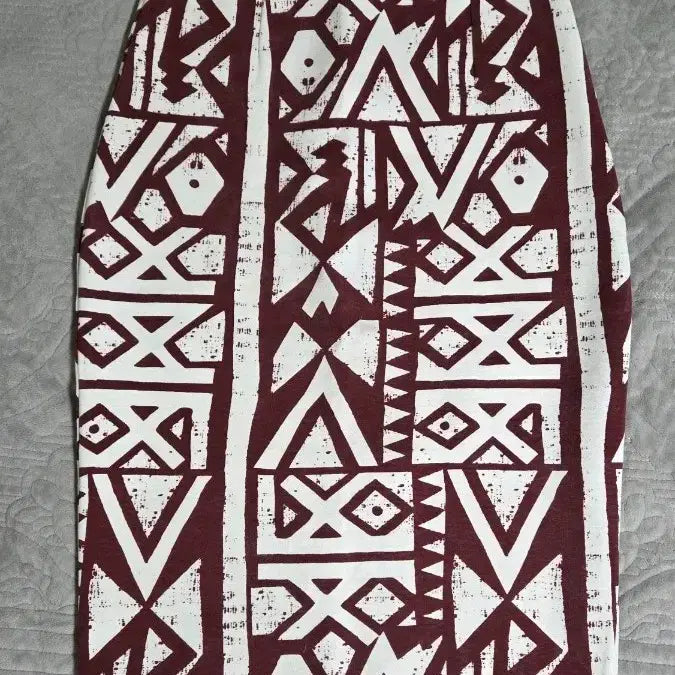 [BUNJANG] Patterned Pencil Skirt / 패턴 펜슬 스커트
