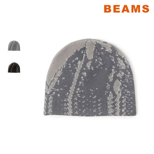 [BUNJANG] BEAMS Heart Splash Beanie Hat / 빔즈 하트 스플래시 비니 모자