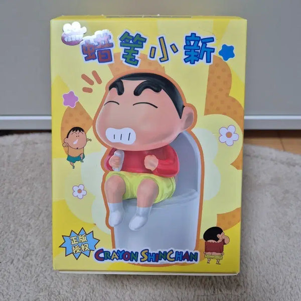 [BUNJANG] Crayon Shin-chan Toilet Mood Lamp Figure Set (Misae & Buriburi Monster) / 짱구 변기 무드등 피규어 (맹구 부리부리몬 일괄)