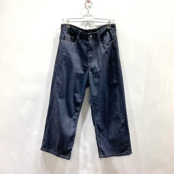 [BUNJANG] Musinsa Wide Fit Denim Pants (Dark Wash, Size 30) / 무신사 와이드 데님팬츠 진청 30 영구제 중고장터