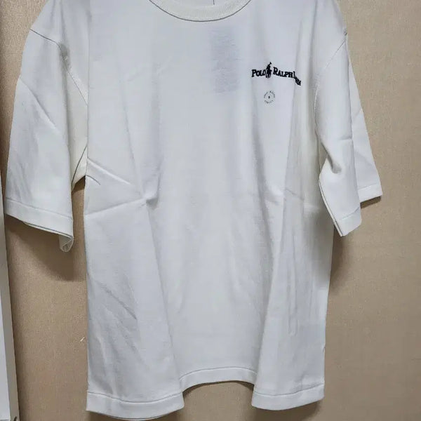 [BUNJANG] Polo Ralph Lauren Embroidered Short Sleeve T-Shirt White S / (새상품) 폴로 랄프로렌 자수 반팔 티셔츠 화이트 S