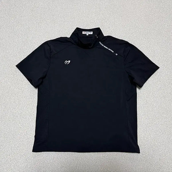 [BUNJANG] Master Bunny Edition Women's Cooling Short-Sleeve Golf T-Shirt Black Size 77 / 마스터바니에디션 냉감 반팔 골프 티셔츠 여성용 100호 77사이즈