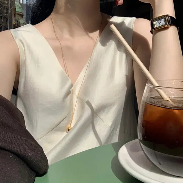 [BUNJANG] Mon P Fray Ribbed Tank Dress / 모너프 러버 나시 원피스