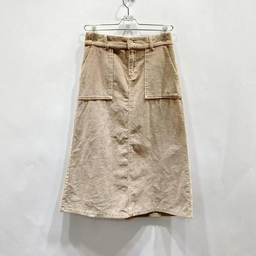 [BUNJANG] Eider Women's Corduroy Long Skirt - Size S / 아이더 여성 코듀로이 롱스커트 S 영구제 중고장터