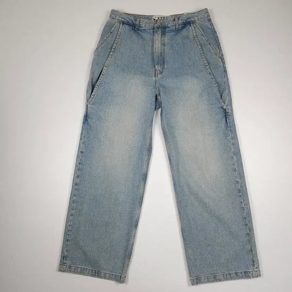[BUNJANG] Sette Light Wash Wide Denim Pants [L] / 세터 연청 와이드 데님팬츠 [L]