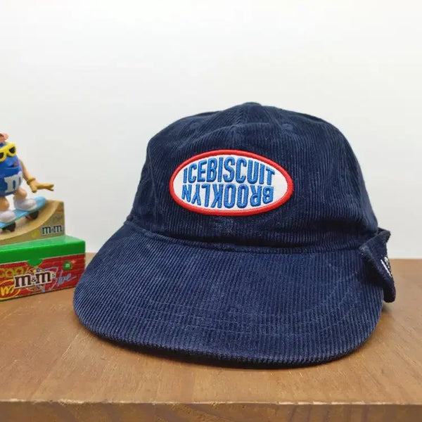 [BUNJANG] ICEBISCUIT Navy Street Snapback Hat / 스트릿 스냅백 모자 아이스비스킷 ICEBISCUIT 네이비