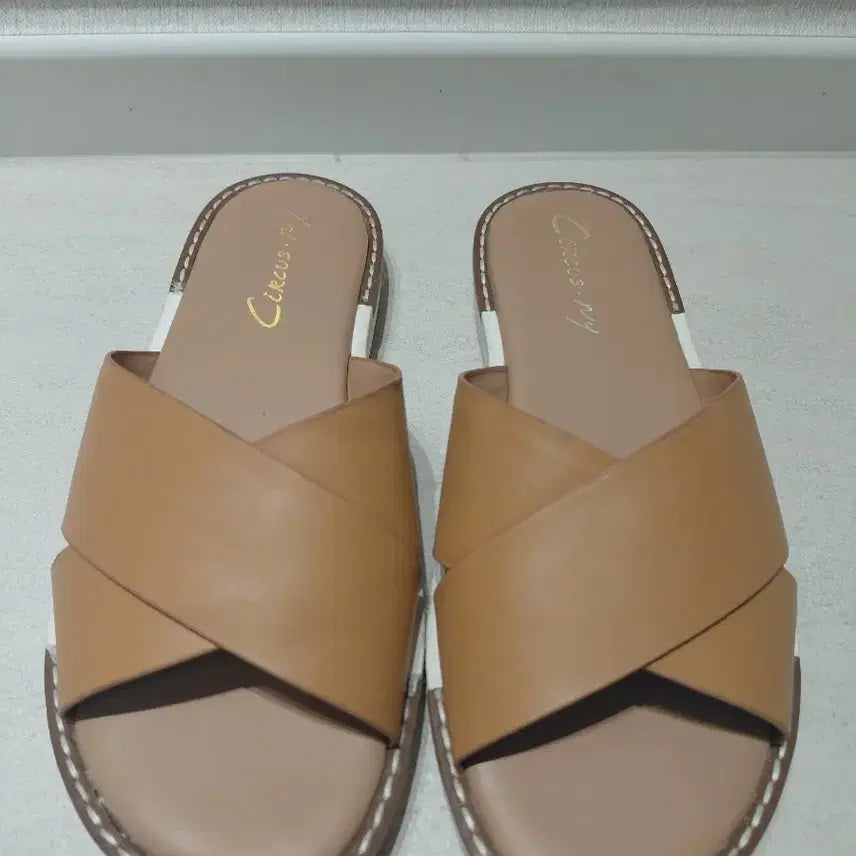 [BUNJANG] Sam Edelman Cross Slippers / 샘 아델만 크로스 스리퍼37