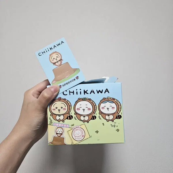[BUNJANG] Cheekawaii Usagi Raccoon Stamp Figure / 치이카와 먼작귀 우사기 너구리 스탬프 피규어