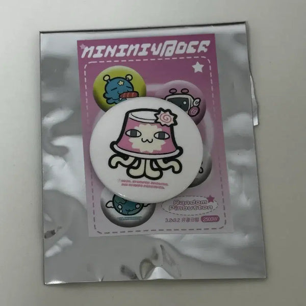 [BUNJANG] Invader Darling Pin Button / 인베이더달링 핀버튼