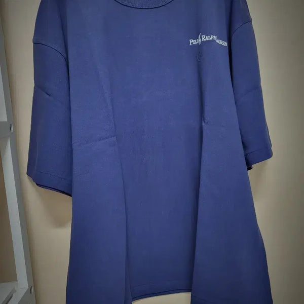 [BUNJANG] Polo Ralph Lauren Embroidered Short Sleeve T-Shirt Navy XL / (새상품) 폴로 랄프로렌 자수 반팔티 네이비 XL
