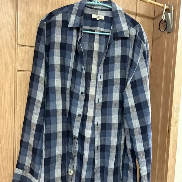 [BUNJANG] TNGT Checked Shirt Size 100 / TNGT 체크셔츠 100