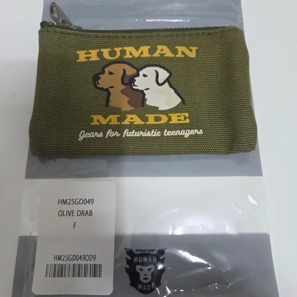 [BUNJANG] Human Made Card Case Olive Drab / 휴먼 메이드 카드 케이스 올리브 드랩