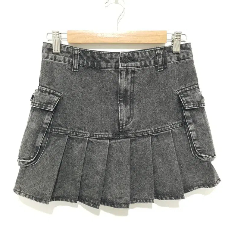 [BUNJANG] Denim Cargo Fleece Pants - Size M / 데님 카고 플리스 팬츠 M_i5134