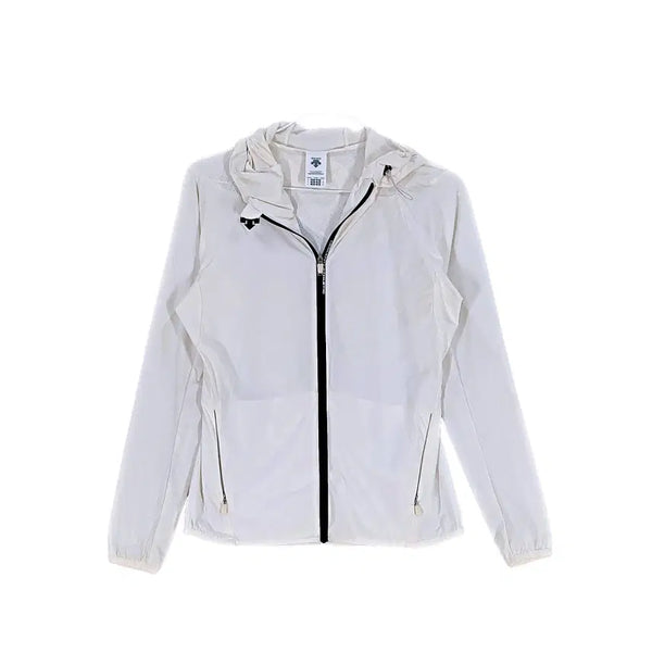 [BUNJANG] Descente Women's Sporty Oversized Track Top Jersey White / 데상트 여성 스포티한 오버핏 트랙탑져지 85 화이트 00974