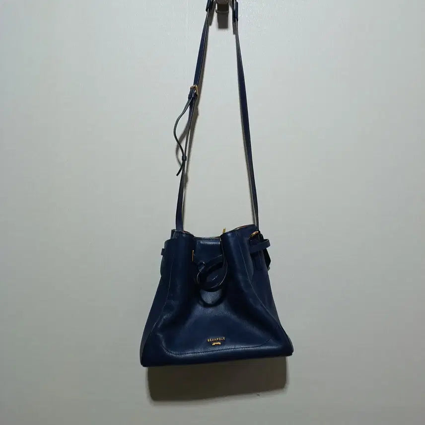 [BUNJANG] Beanpole Women's Genuine Leather Crossbody Bag (26E196) / 빈폴 여성 소가죽 크로스백 (26E196)