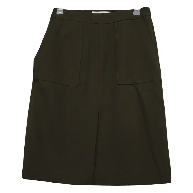 [BUNJANG] NINE Khaki Skirt (Size S) / 나인 카키 스커트 S