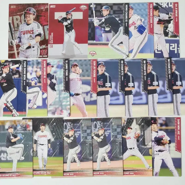 [BUNJANG] LG Twins KBO Baseball Cards Bundle - Koo Bon-hyeok, Park Hae-min, Im Chan-gyu / kbo 카드 엘지 트윈스 일괄 홀로 알파벳 구본혁 박해민 lg 임찬규