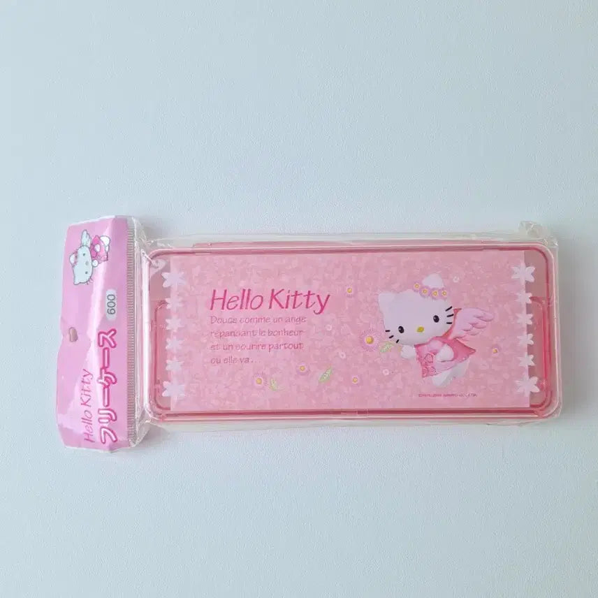 [BUNJANG] Vintage Classic Kitty 2-Tier Pencil Case / 무배) 고전키티 2단필통