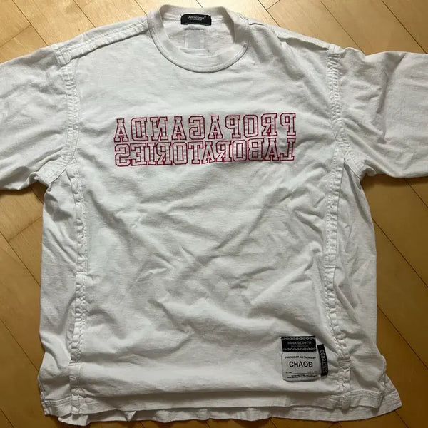 [BUNJANG] Undercover Juntakahashi Short Sleeve T-Shirt White XL / 준타카하시 언더커버 반팔티 화이트 xl