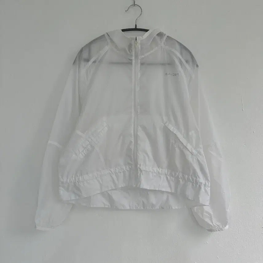[BUNJANG] Spider Lightweight See-through Jacket White S / 스파이더 여성 경량 시스루 자켓