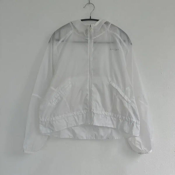 [BUNJANG] Spider Lightweight See-through Jacket White S / 스파이더 여성 경량 시스루 자켓
