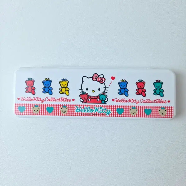 [BUNJANG] Classic Kitty Pencil Case & Stationery Set / 무배) 고전키티 필통 필기구 세트