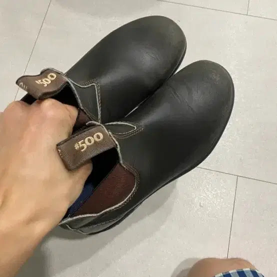 [BUNJANG] Blundstone 500 Chelsea Boots Dark Brown / 블런스톤 500 다크브라운 첼시부츠255-260