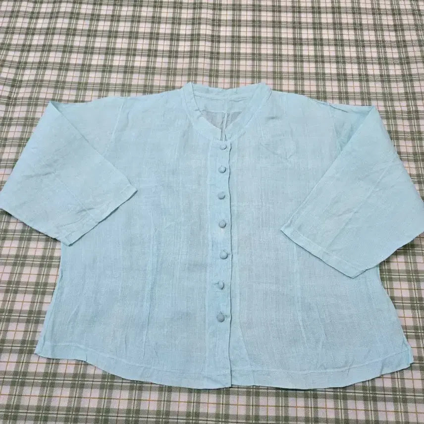 [BUNJANG] Linen Button Shirt / 43ㅡ모시  싸게단추 셔츠ㅡ66ㅡ77