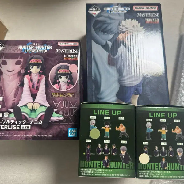 [BUNJANG] Hunter x Hunter Killua & Nanika Figure Set (Sealed) / (미개봉) 헌터x헌터 키르아 나니카 G상 애기키르아 집사