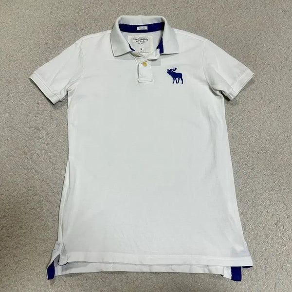 [BUNJANG] Abercrombie Short Sleeve Polo Shirt - Size S / 아베크롬비 반팔 카라티 s