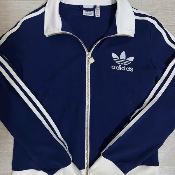 [BUNJANG] Adidas Navy & White Jersey M Size / 아디다스 네이비&화이트 져지
