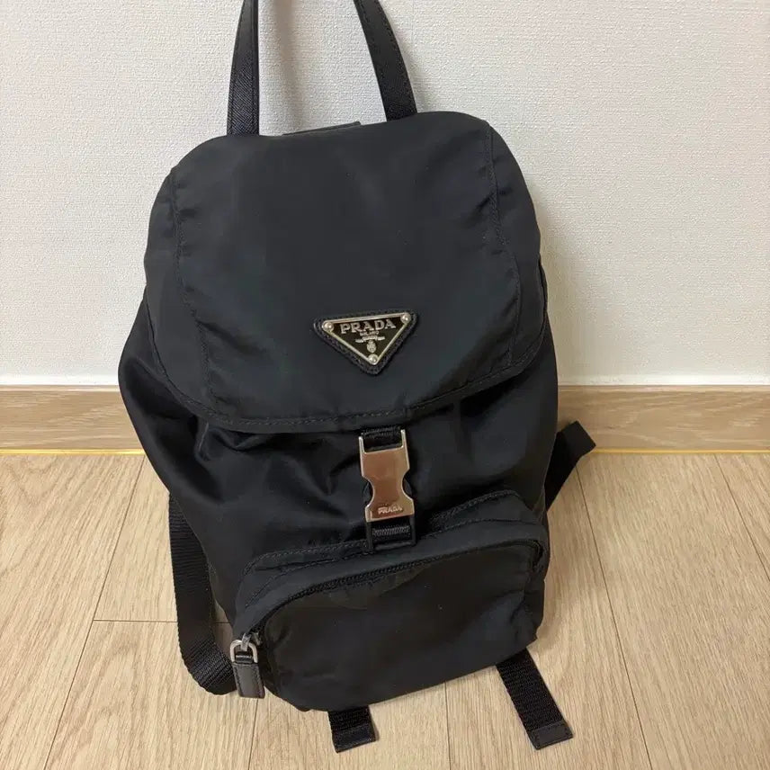 [BUNJANG] Prada Nylon Backpack Black / [OS] 프라다 나일론 백팩 블랙