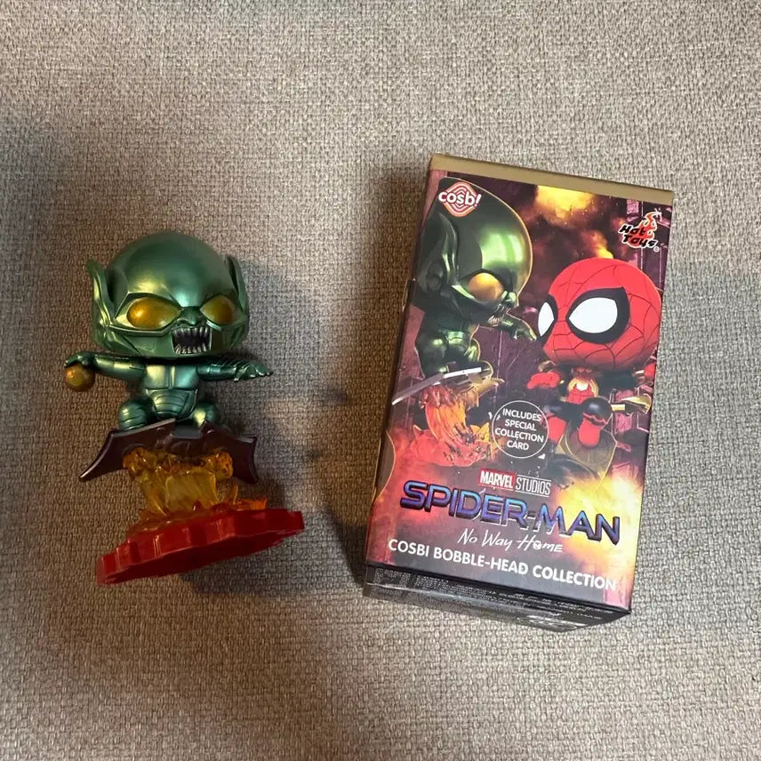 [BUNJANG] Hot Toys Marvel Cosbi Spider-Man: No Way Home Green Goblin Figure (Opened) / 핫토이 마블 코스비 스파이더맨 노웨이홈 그린 고블린 피규어 개봉품