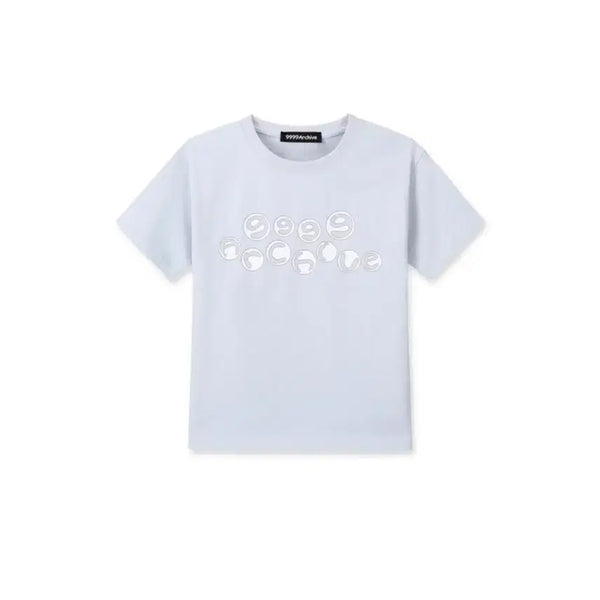 [BUNJANG] 9999Archive Bubble Logo T-Shirt / 9999아카이브 9999ARCHIVE Bubble Logo T 버블로고티