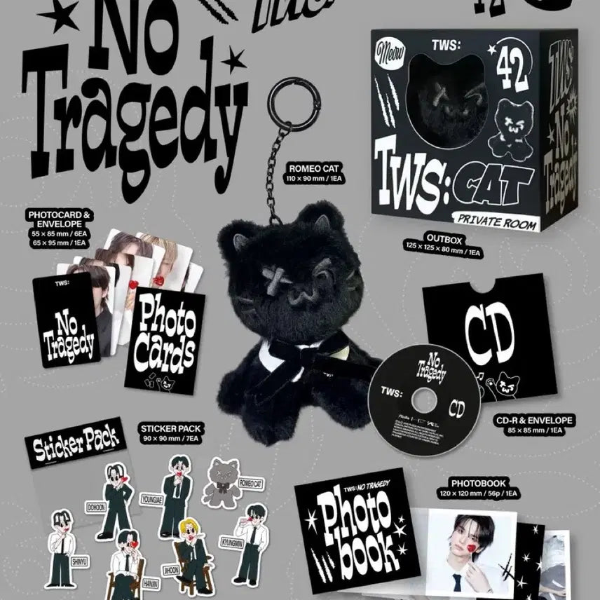 [BUNJANG] TWS Romeo Cat Sealed / TWS 투어스 로미오캣 미개봉