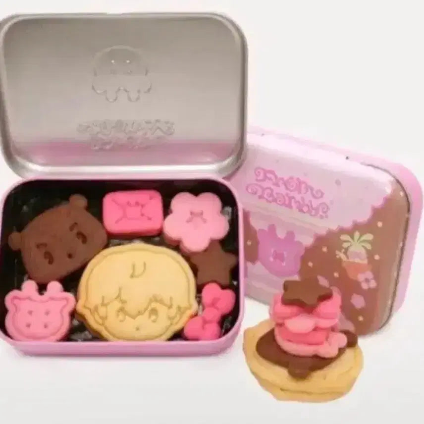 [BUNJANG] Plaive Bambi Birthday Cookie Tin Case (Sealed) / 플레이브 십카페 밤비 생일 쿠키 틴케이스(미개봉)