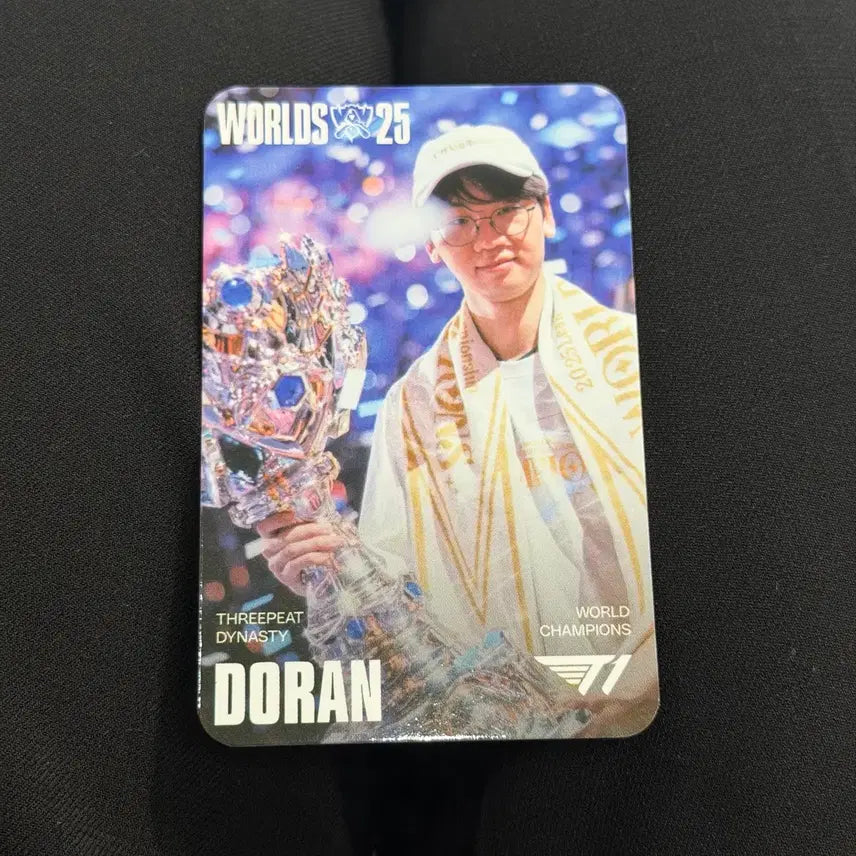 [BUNJANG] League of Legends 2025 Worlds Skin Doran Photocard / 도란 2025 월즈 스킨 포토카드