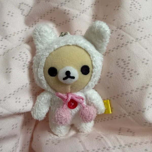[BUNJANG] Usagi Rilakkuma Plush Charm / 우사기 코리락쿠마 똥키링