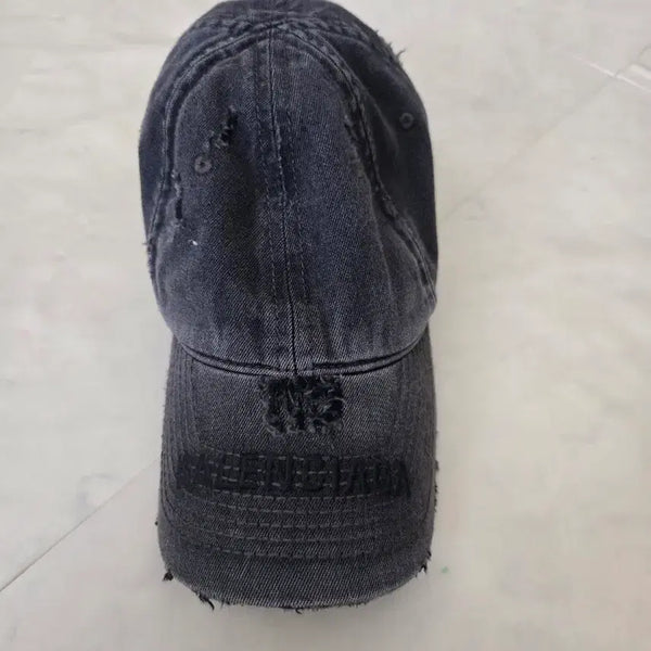 [BUNJANG] Balenciaga Damaged Logo Baseball Cap / 발렌시아가 데미지 볼캡