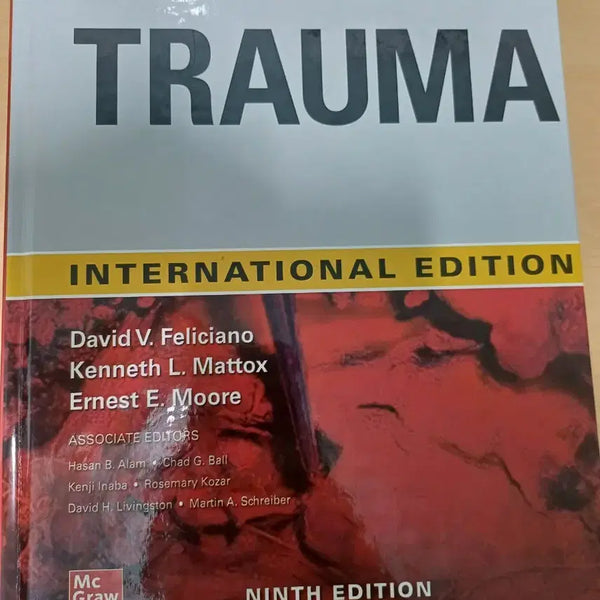 [BUNJANG] Trauma 9th International Edition Medical Textbook / 최신판 외상 외과 전공 서적 지망생 의대 학생 추천 의학 서적 이국종