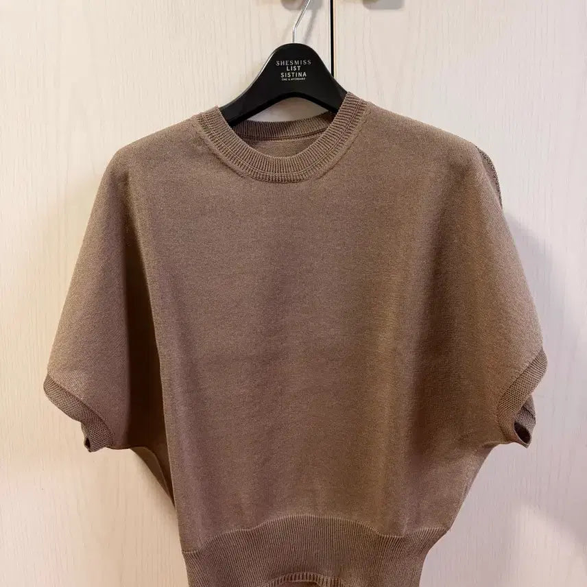 [BUNJANG] She's Miss Brown Knit Sweater / (새상품)쉬즈미스 니트 브라운