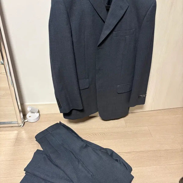 [BUNJANG] Yves Saint Laurent Wool Blend Suit Set 95 / 입생로랑 양장 셋업 95