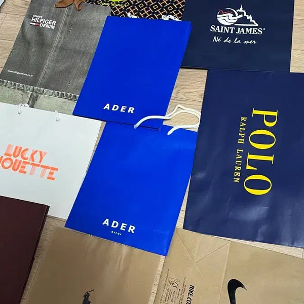 [BUNJANG] Various Brand Shopping Bags Bundle Set (23 pcs) / 쇼핑백20장 일괄 급처